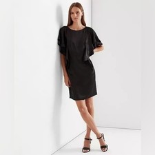 LAUREN RALPH LAUREN Satin Cocktail Dress Sz 4