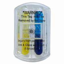 300 CLEAR UNIVERSAL INK TAG PIN with lock - NEW