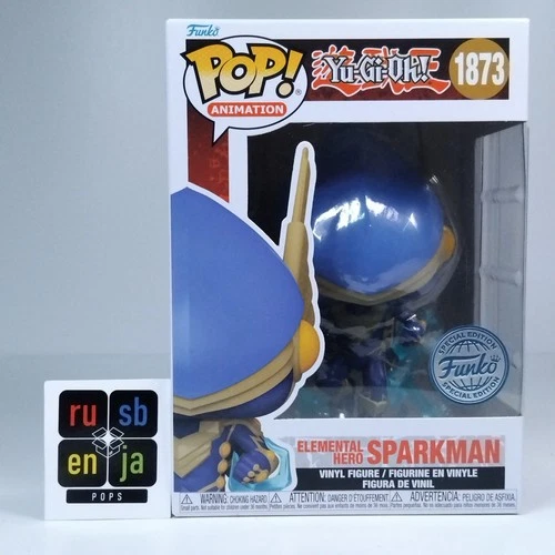 Funko Pop! Anime Yu-Gi-Oh! Elemental Hero Sparkman #1873