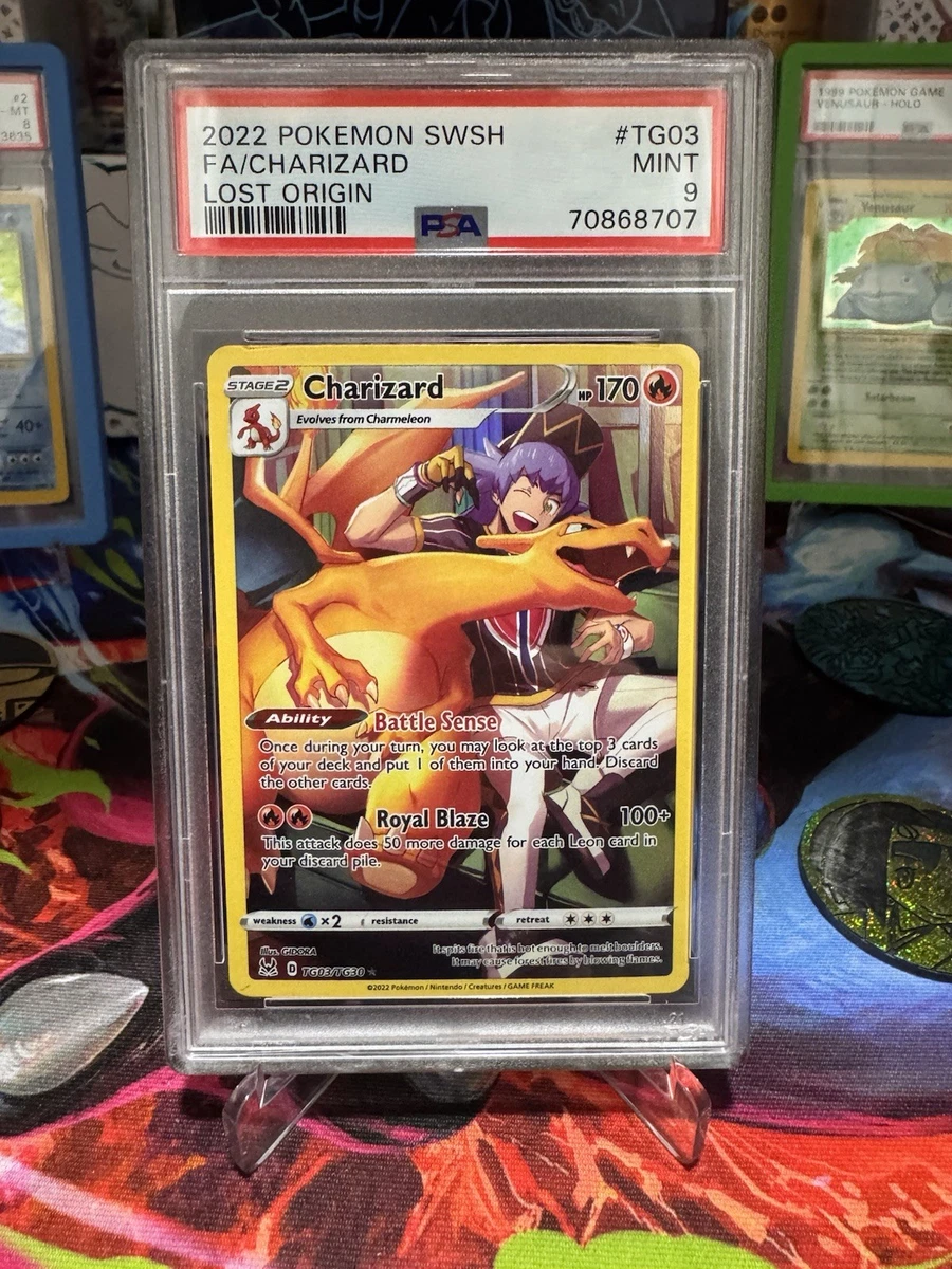 pokemon trading card games scarlet violet 10.5 unova victini illustration 1999 Charizard Base Set Graded Enamel Pin – Relic Supply Co main image 0