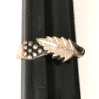 Vintage Ring MARKED Wheeler Manuf 925 STERLING SILVER Size 4.5 Band lot y