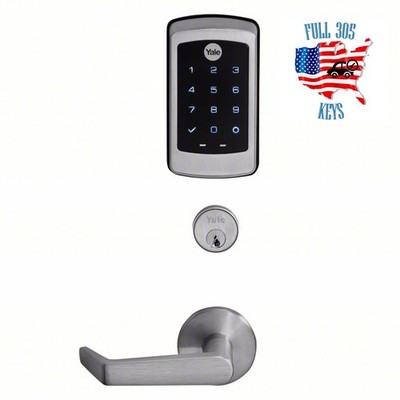 Yale AU-R4-NTM617-NR 626 NexTouch Sectional Mortise Lock w/Pushbutton Keypad