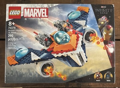 LEGO Marvel Super Heroes 76278 Rocket's Warbird vs. Ronan Retired