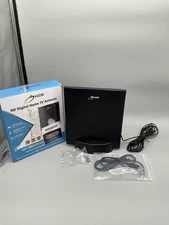 HiDB HD Digital Home TV Antenna Amplified Indoor HDTV Panel Model 9235 Open Box