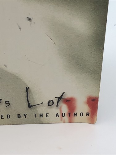 Salems Lot Paperback Poor-acceptable Stephen King Novel 1999 First Pocketbook - Imagen 5 de 13