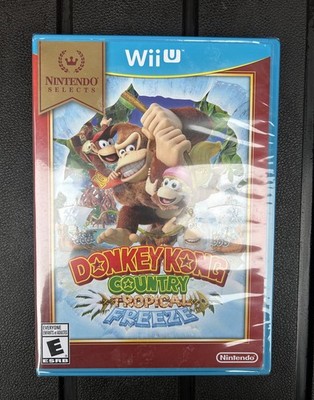  Donkey Kong Country Tropical Freeze Nintendo Wii U New Sealed Selects