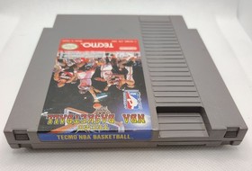 Tecmo NBA Basketball NES Nintendo Authentic Cartridge Untested