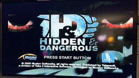 Hidden & Dangerous (Sega Dreamcast, 2000) No Manual Tested Working
