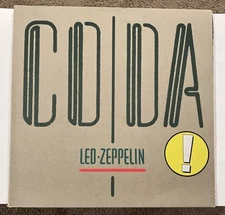 LED ZEPPELIN: CODA ( 1982 SWAN SONG) LC-3445 LP