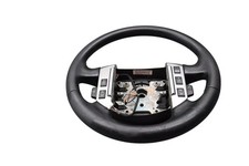 06-09 Land Range Rover Sport L320 Front Driver Steering Wheel Black LR006967 Oem