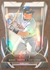 MIGUEL CABRERA 2013 Bowman Platinum #CES-MC Cutting Edge Stars Tigers.  C2A
