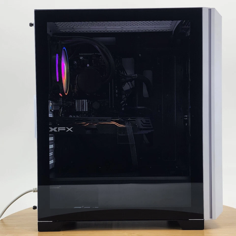 Computadora Gaming PC i5-8600 8GB RAM SSD + 1TB HDD RX 580 8GB Windows 11 Foto 4 de 4