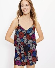 NWT LOFT Women's Firework Pajama Cami and Short SET - Navy - Size Small