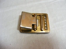 Vintage U.S. Military Brass Belt Buckle #1 Officers Equipment Company 4-76 18-c