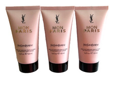 3 x YSL Mon Paris Body Lotion 50ml/1.6oz each Authentic, Brand New  Fresh