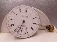 E HOWARD CO POCKET WATCH MOVEMENT / Boston/ 15 Jewels Circa 1892
