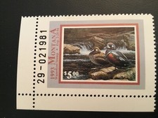 ICOLLECTZONE  US Montana 1993 MT41  Duck Stamp VF NH