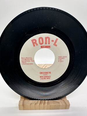MIKE GONZALES Y LOS DEL RAYS Decidete / Me Siento RON-L 100 45 VINYL 7'' RECORD