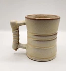 Vintage 1950's Frankoma C3 Plainsman Desert Gold 4" Coffee Mug Cup