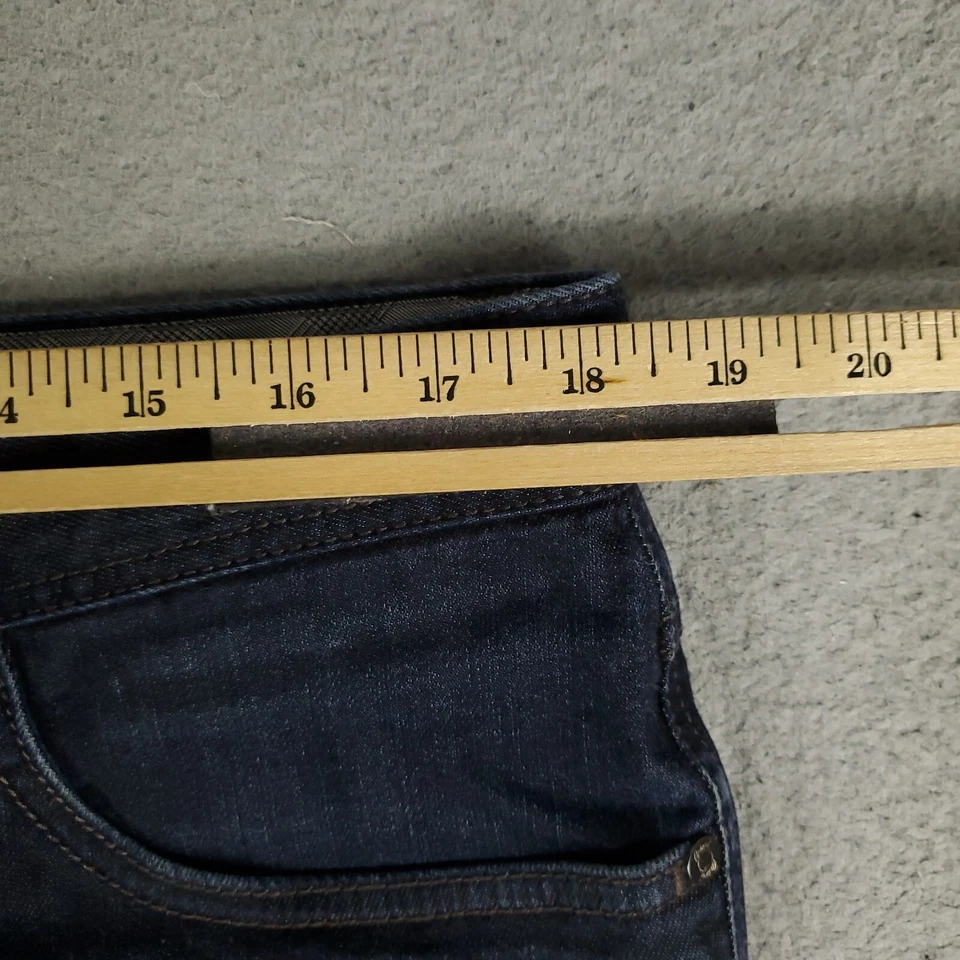 Pantalones de mezclilla Brioni Stelvio para hombre talla 38x30 azul Italia pierna recta* Foto 4 de 4