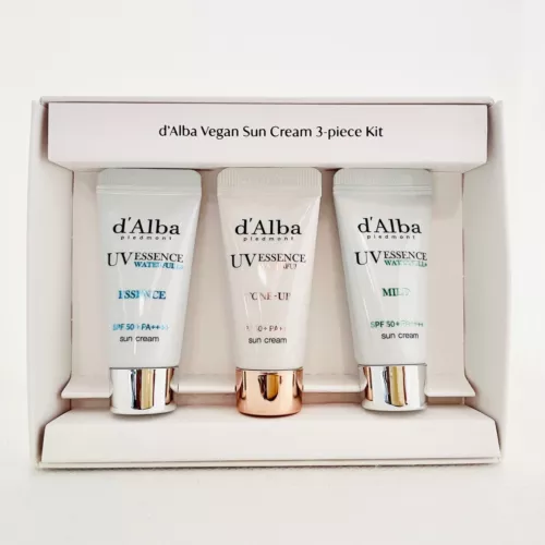 d’Alba DALBA Waterfull UV Essence Vegan Sun Cream 3-piece Kit