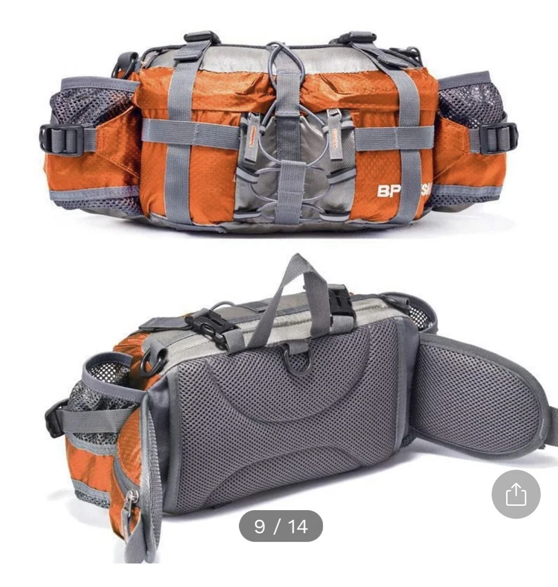 BP Vision Outdoor Fanny Pack Hiking Camping Fishing Waist Bag