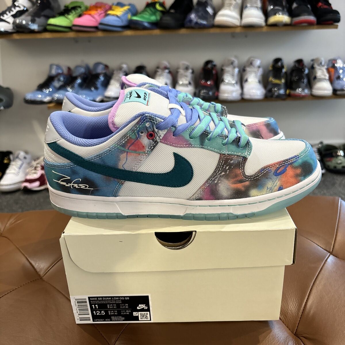 Size 11 - Nike Futura Laboratories x Dunk SB Low Bleached Size 11 - Nike Futura Laboratories x Dunk SB Low Bleached