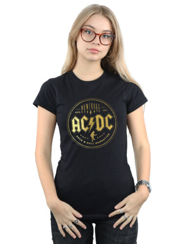 AC/DC Women's Rock N Roll Damnation T-Shirt - Picture 1 of 4