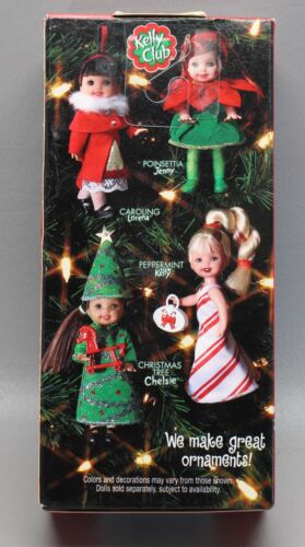 New Old Stock Barbie Christmas Kelly Doll Ornament Your Choice - Picture 13 of 67