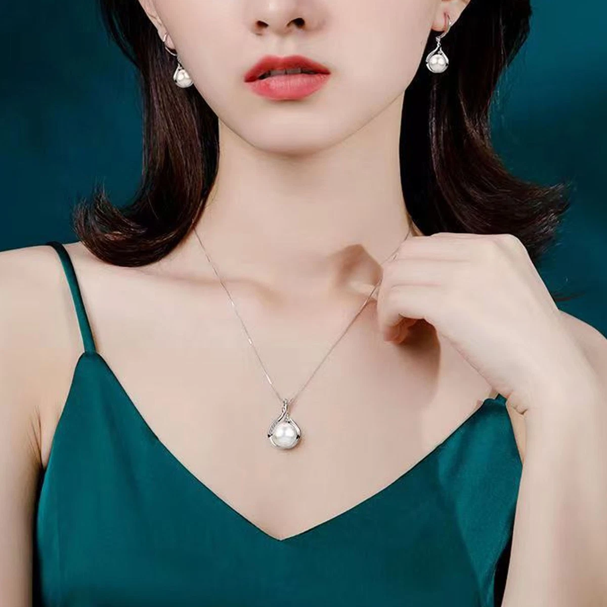 Pearl necklace artificial outlet
