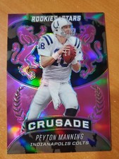 2020 Panini Rookies & Stars Crusade Purple Prizm Peyton Manning Cd #CR-14 #33/50