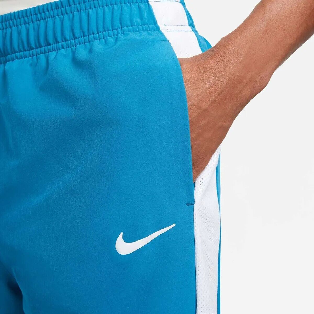 NWT Men's NikeCourt Advantage Tennis Pants Blue White Size XL