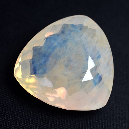 Yellow Opal Natural Unique 57.80 Ct Trillion Cut CERTIFIED Huge Loose Gemstone