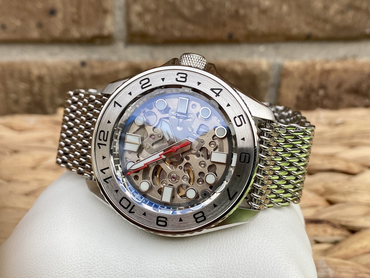 Custom Seiko NH70 Mod “THE TERMINATOR” Automatic Watch - HAND MADE