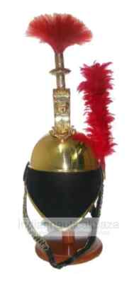 Fireman Fire Fighter Brigade British Chief Helmet SCA Handmade Wonderful Pece