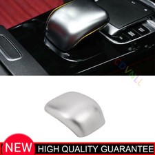 For Benz A-Class CLA 2019-2022 Matte Silver Middle Console Gear Shift Knob Cover
