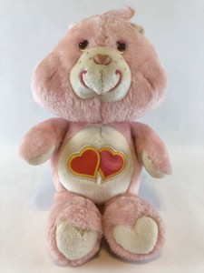 care bear with two hearts