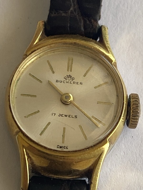 Bucherer 17 Jewels Swiss Wristwatch Women’s As Is