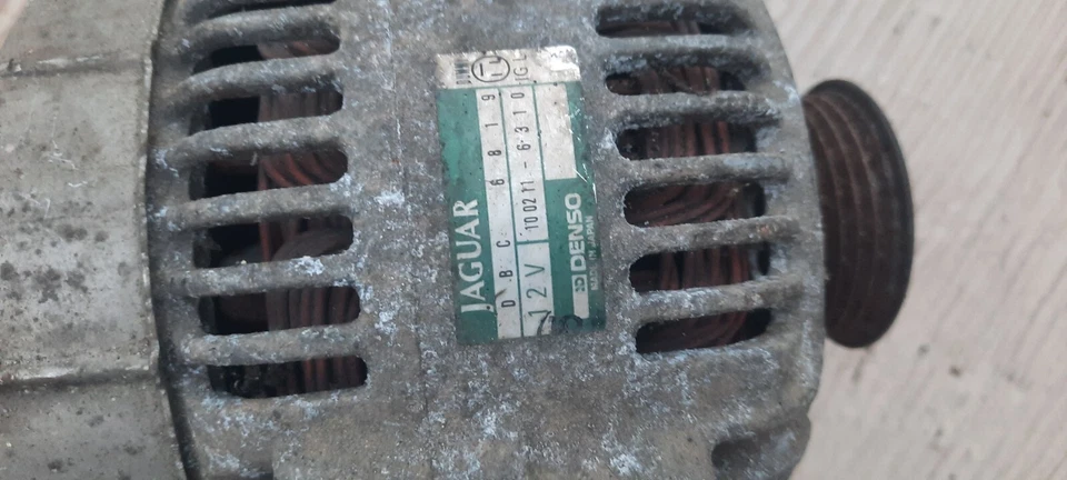 Jaguar XJ X300 XJS máquina de luz alternador generador 1002116310 Denso Foto 2 de 2
