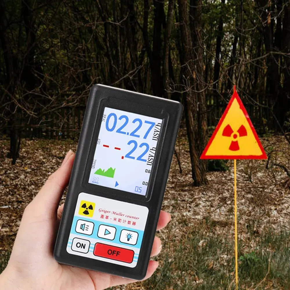 Détecteur rayonnement nucléaire BR-6 pour identifier les sources radioactives