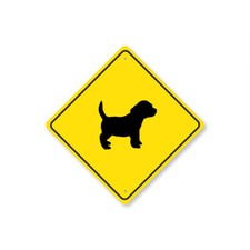 Pocket Beagle Dog Diamond Metal Sign Kennel Breed Canine K9 Paw Animal Pet Owner