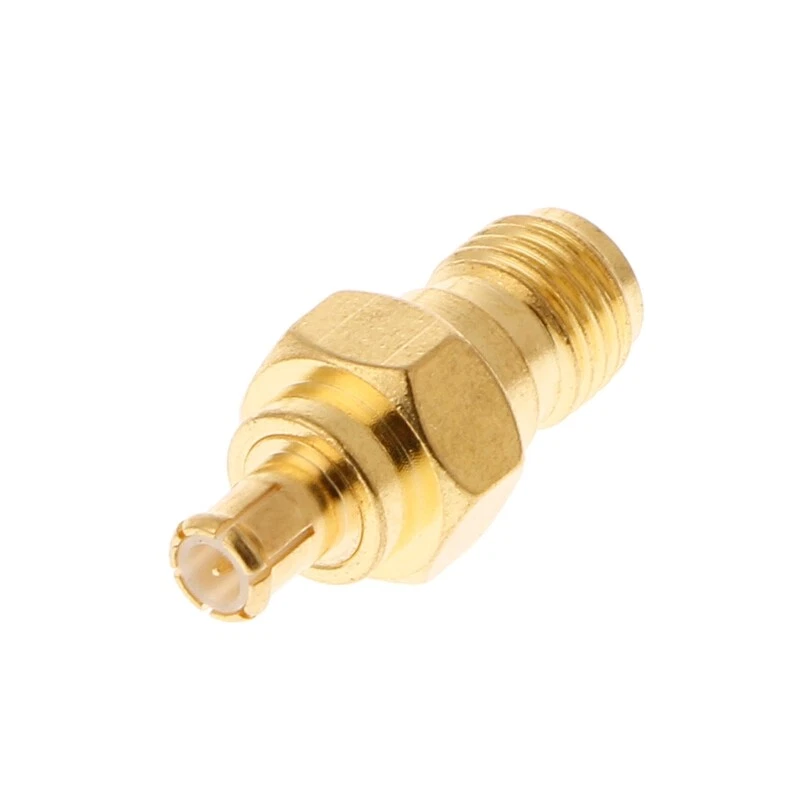 SMA Female To MCX Male Plug RF Straight Coaxial Adapter Connector Converter - Image 4 of 4
