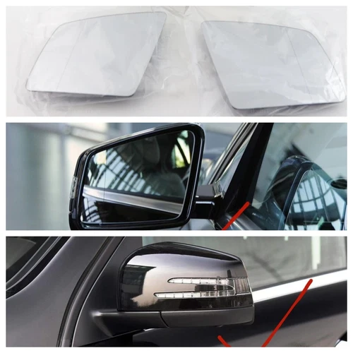 Rearview Side Mirror Glass For Mercedes-Benz GL ML GLE Class W164 W166 C292