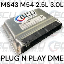 🔥 BMW MS43 Plug N' Play DME, EWS DELETED/ 7 551 615 /'02-'06 E53 X5 M54 3.0i 🔥