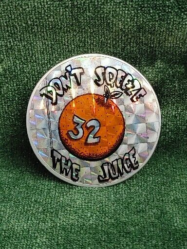 RARE Vtg 90s Official OJ Simpson Metal POG Slammer DON'T RARE Vtg 90s Official OJ Simpson Metal POG Slammer DON'T