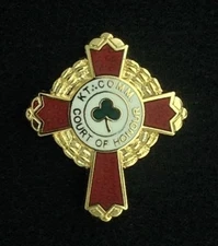 Knight Commander Court of Honour Lapel Pin (KCCH-1)