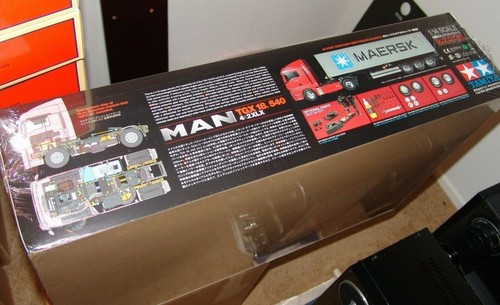 TAMIYA 1/14 TGX 18.540 4x2 XLX RED SPECIAL SEMI TRACTOR TRUCK KIT RC ITEM #56332 - Picture 5 of 8