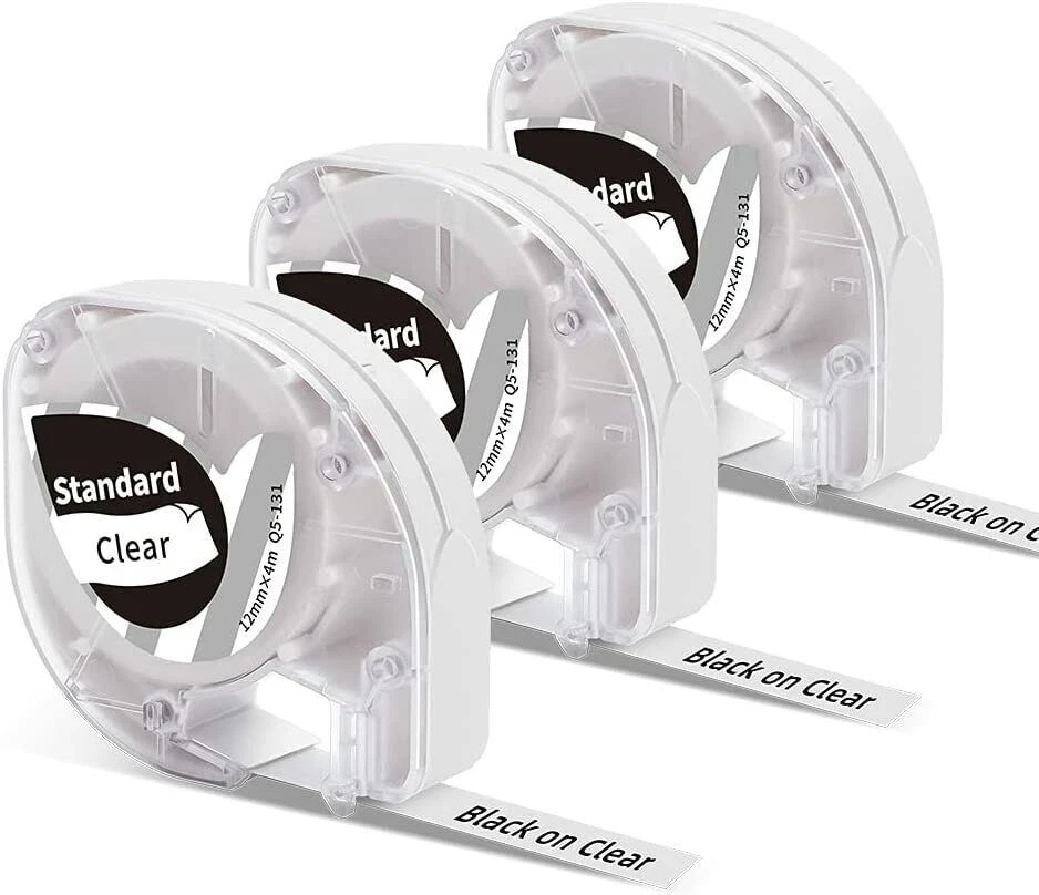 Dymo 91331 Label Tape Compatible with Letratag 91330 12267 & P12 Label Maker Dymo 91331 Label Tape Compatible with Letratag 91330 12267 & P12 Label Maker