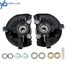 Front Steering Knuckle + Wheel Hub Bearings For Jeep Patriot Compass 2007-2017