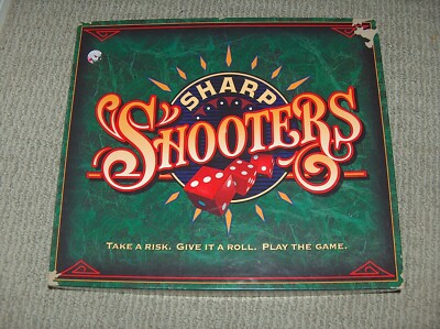 Sharp Shooters Dice Board Game Vintage 1994 by Milton Bradley Complete -
